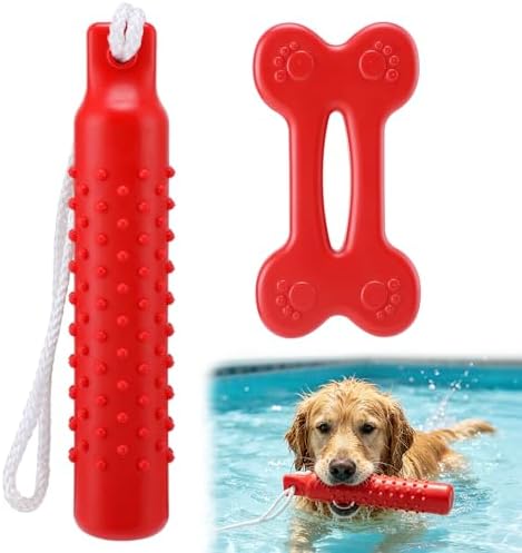 MEWTOGO 2 Pack Interactive Dog Pool Toys