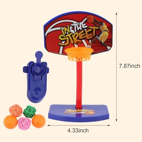 Hypeety Bird Intelligent Mini Basketball Rack Training Toy for Parakeets