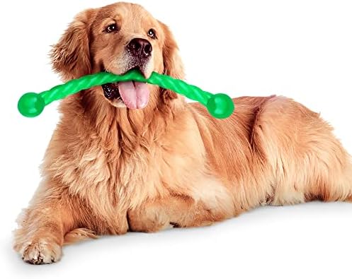 Ycozy Dog Chew Toys 19'' Long for Medium/Large Dogs Aggressive Chewers, Rubber Dog Rope Toys Knot Teething Toys Almost Indestructible