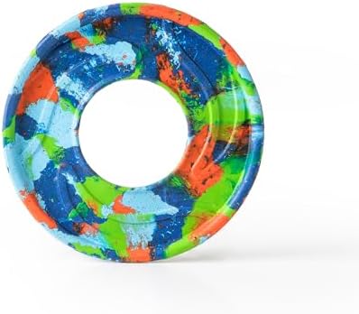 Chuckit! EcoFetch Flyer Rubber Dog Toy, Medium (8 Inch Diameter) Pack of 1, for Breeds 20-60 lbs