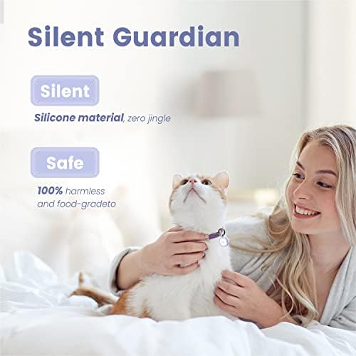 Pawaii Dog ID Tag, Silent Silicone QR Code Tag, Scan Alerts, No App, 1 Pack