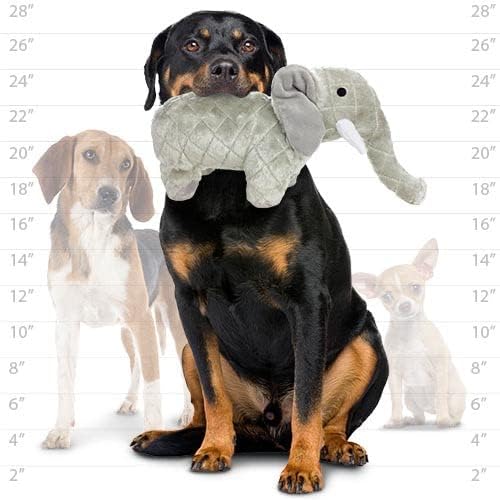 MIGHTY Tuffy 2 Pack Elephant Dog Toys