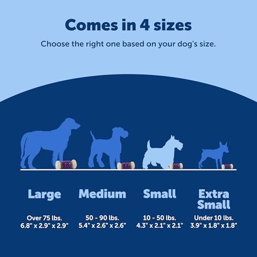 PetSafe Busy Buddy Nobbly Nubbly Treat Holding Dog Chew Toy, Small