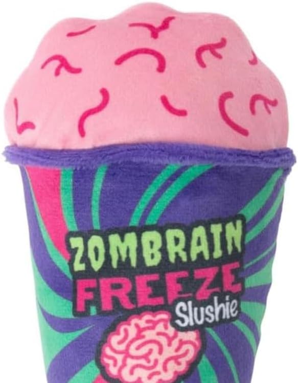Fuzzyard Halloween Rope Crinkle Cat Toy (Zombrain Freeze Slushie)