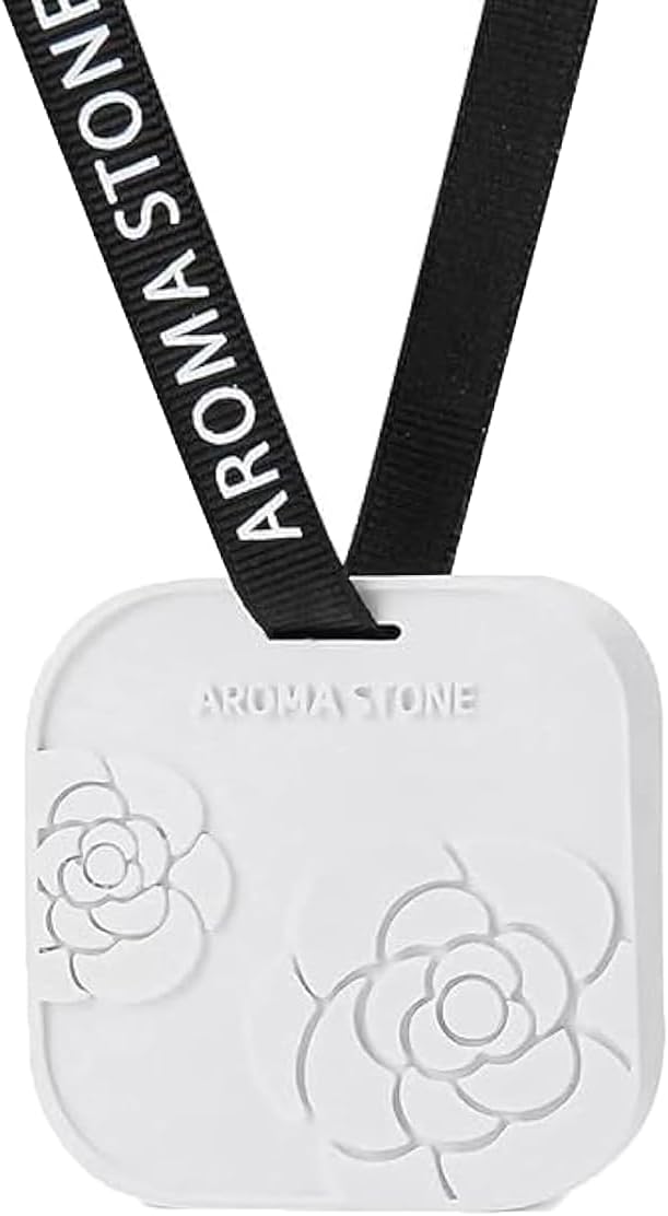 HOME ARCHIVE Aroma Diffuser with Aromatherapy Fragrant Oil Diffusers for Home Room Decor Fig Fragrance (Camellia Aroma Stone (Light Grey))