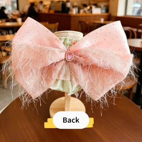Cat Dog Lace Bow Collar Luxury Elastic Neckline (#8)