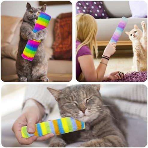 3 Pack Catnip Toys,Soft and Durable Cat Pillows Toys, Funny cat Toy