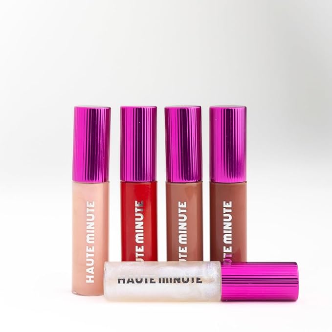 Mini Clutch Couture Lip Shine Gloss, Non-Sticky Lip Gloss, Vegan & Cruelty-free, High Shine Finish & Moisturizing - Bougie