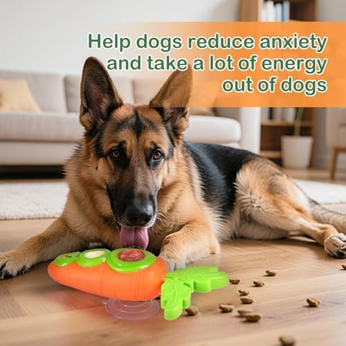 Star&Mi Frozen Dog Treat Holder with Suction Cup, Interactive Dog Toys, Dog Puzzle Toy & Dog Enrichment Toys, Dog Lick Bowl & Dog Licking Toy for Slow Feeding, Frozen Dog Treat Toy