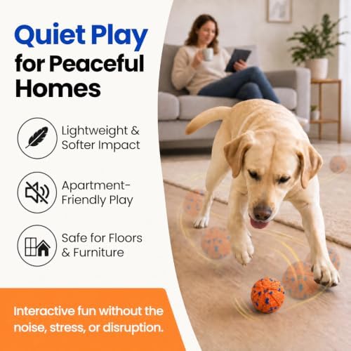 Interactive Dog Toys Ball, Moving Dog Toys to Keep Them Busy