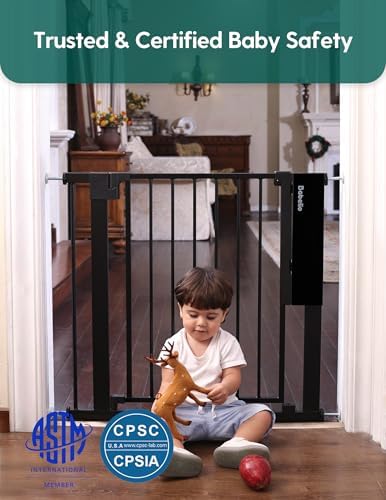 Babelio Smart Baby/Pet Gate, New Generation of Safety Gate with Infrared Auto-Unlock