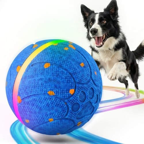 Diman Interactive Dog Toys, Moving Balls for Dogs, 3 Bounce Modes, 3.2 Inch