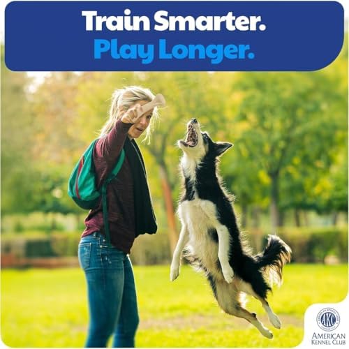 American Kennel Club Training Dog Chew Toy, Large PP Bone Dog Toy, Durable Dog Toy for Moderate Chewers, Beef Scented for Long-Lasting Engagement, Supports Dental Health, White