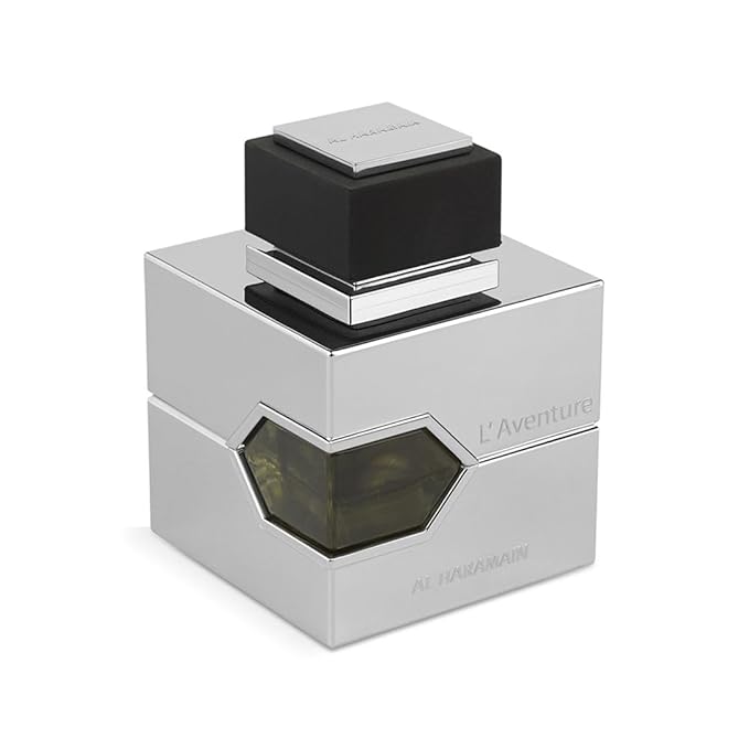 Al Haramain L'Aventure for Men Eau de Parfum Spray, 3.33 Ounce / 100 ml