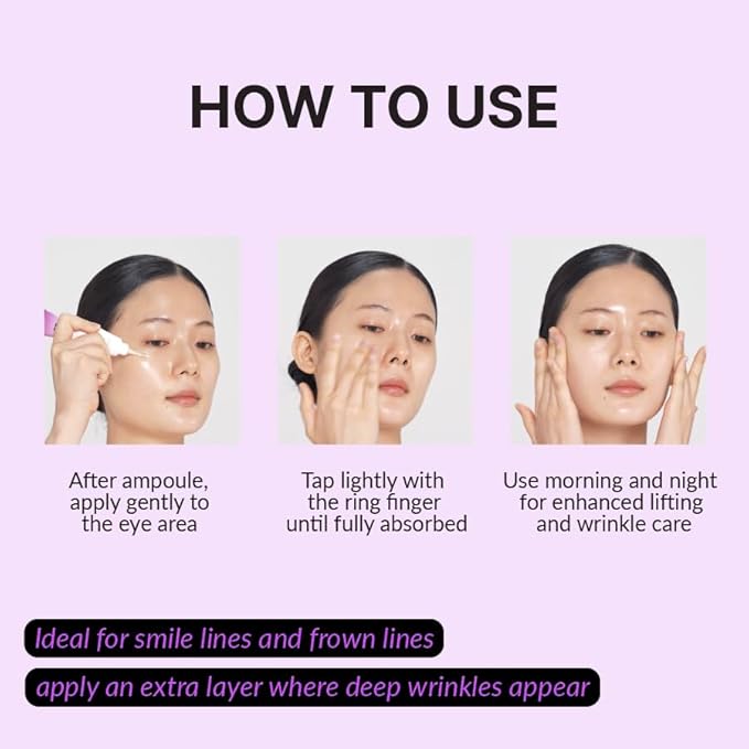 The Firm Eye Cream, Anti-Wrinkle & Firming with Bakuchiol, Copper Peptides & Korean Thistle, Reduces Eye Puffiness & Fine Lines, Vegan Korean Skincare (20ml / 0.67 fl. oz)