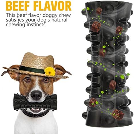 Indestructible Squeaky Dog Toy – Tough Rubber Chew Toy for Aggressive Large Dogs, Durable and Safe for Interactive Play