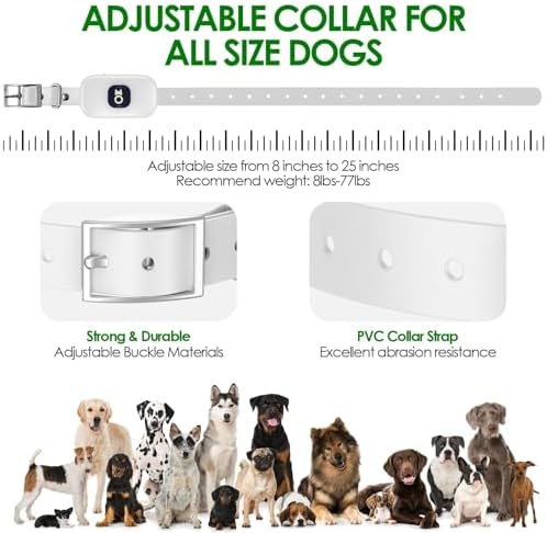 2 in 1 Wireless Dog Fence & Remote Training Collar, Pet Containment System