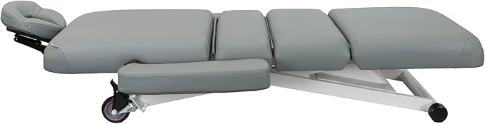 SKINACT Cleo Electric Spa Treatment Table, Facial Massage Bed ADA Compliant (Gray)