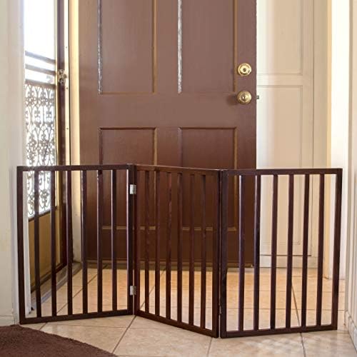 Jobar Pet Parade Folding Pet Gate, Z Pattern, JB5885