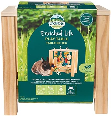 Oxbow Play Table, Rabbit & Guinea Pig Toys, Guinea Pig Accessories