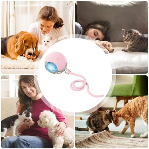 Interactive Rolling Dog Ball, Chewie Viral Rolling Ball, Chewie Ball for Dogs, Interactive Dog Smart Ball Toy, Smart Automatic Rolling Pet Ball for Dog Cat