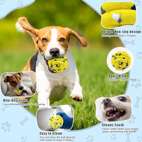 Magicorange Dog Balls 4 Pack Tennis Ball Toys Dog Toy