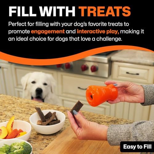 BIONIC Treat Shaker Dog Toy for Dogs Up to 20 lbs, Small