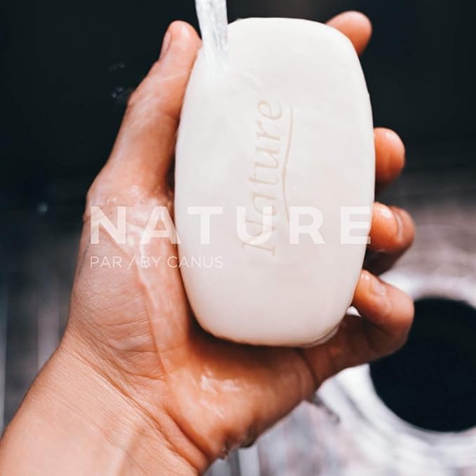 Nature by Canus Bar Soap, Lavender Oil, 5 Oz, With Fresh Canadian Goat Milk, Vitamin A, B3, Potassium, Zinc, and Selenium