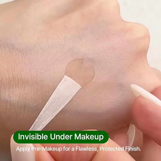 FRANZ Invisible Dark Spot Pimple Patches for Acne Marks, Thin Makeup-Friendly Pimple Spot Treatment with UV Protection - 12 Patches