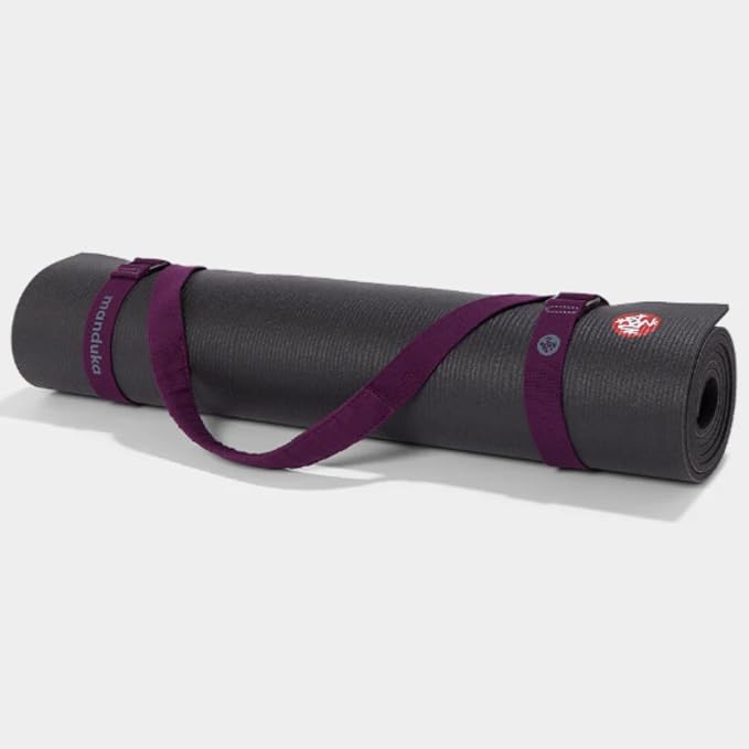 Manduka Yoga Commuter Mat Carrier - Eco-Friendly Cotton, Easy to Carry, Hands-Free, For All Mat Sizes