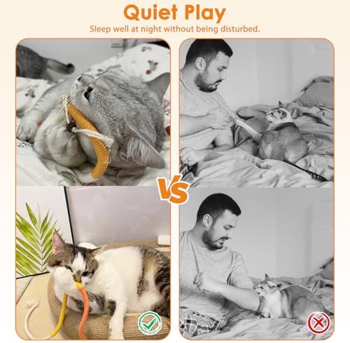 Tocirelo Cat Toys Silvervine Sticks, Cat Chew Toy for Teeth Cleaning 8Pack