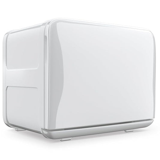 Towel Warmer Cabinet, 8.5L Professional Small Hot Towel Warmer Heating Use for SPA, Massage, Salon, Barber and Home - White