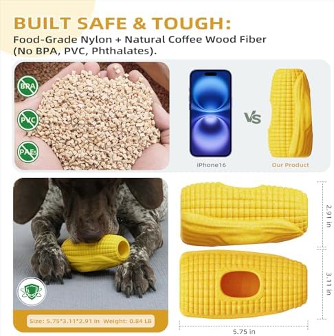 Dog Frozen Treat Toy to Keep Them Busy - Dog Chew Toy for Medium/Large Dogs