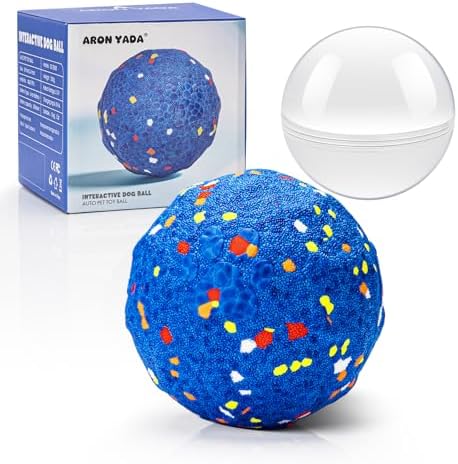 Smart Interactive Dog Toys Self Moving Ball for Aggressive Chewers