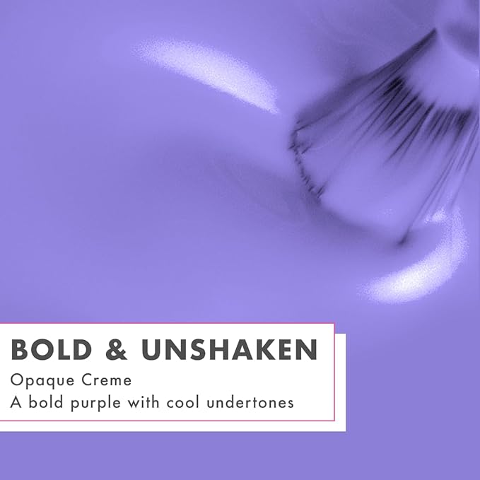 Olive & June Long Lasting Nail Polish | Spring Pastel Nails | Plump Gel-Like Finish No Lamp Needed | Lasts up to 10 days | 15-Free Vegan & Cruelty-Free Chip-Resistant |Bold & Unshaken Bold Purple