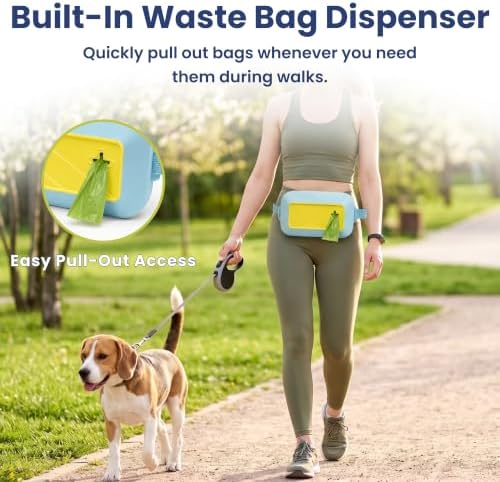 Adjustable Silicone Multi-Function Dog & Cat Treat Pouch by PawsPik