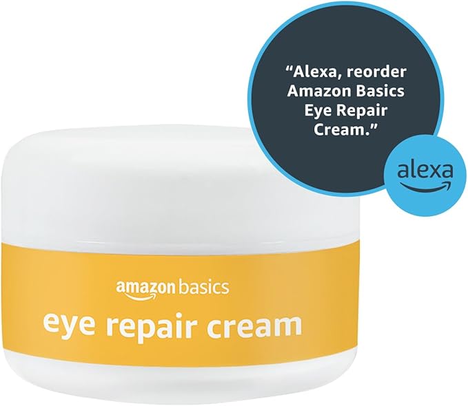 Amazon Basics Eye Repair Cream for Wrinkles, 0.5 fl oz, 1-Pack