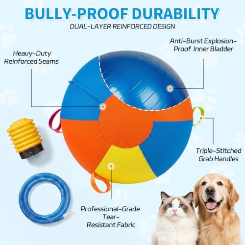 Herding Ball for Dogs & Horses Inflatable Training Ball