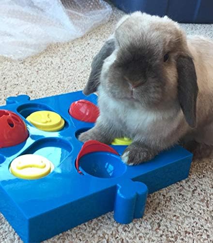 SPOT by Ethical Products Interactive Seek-A-Treat Flip 'N' Slide Dog Toy Puzzle | Dog Treat Reward Toy Connector Puzzle Improves Your Dog's IQ | Specially Designed for Training Treats