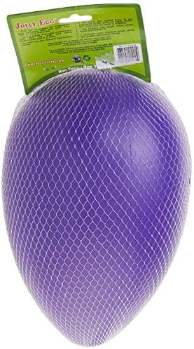 Jolly Pets Jolly Egg Dog Toy, 12 Inches/Large, Purple