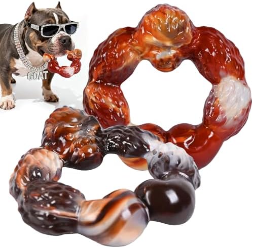 Gorilla 2Pack Indestructible Dog Chew Toys for Aggressive Chewers