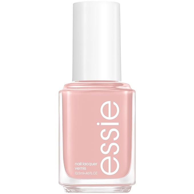 essie Nail Polish, Salon-Quality Soft Beige Pink Nude Nail Polish, Vegan, Topless and Barefoot, 0.46 fl oz