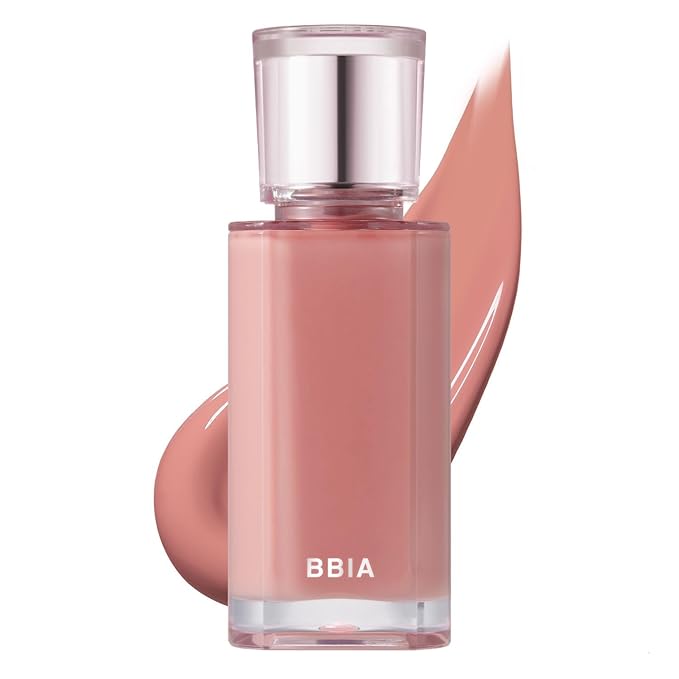 BBIA Lucky Shine Tint – Glass-like High-Glossy & Glowy Lip Stain Soft Muted Color Naturally Moisturizing & Plumping Comfortable Texture Long-Lasting Non-Sticky Korean Makeup (01 LUCKY NUDE)