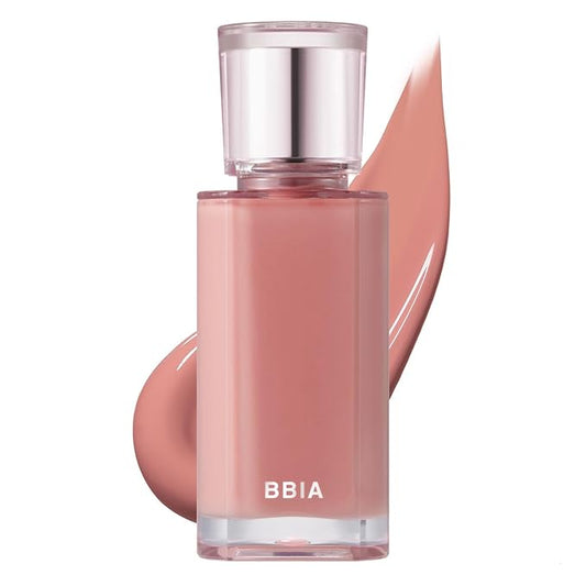 BBIA Lucky Shine Tint – Glass-like High-Glossy & Glowy Lip Stain Soft Muted Color Naturally Moisturizing & Plumping Comfortable Texture Long-Lasting Non-Sticky Korean Makeup (01 LUCKY NUDE)