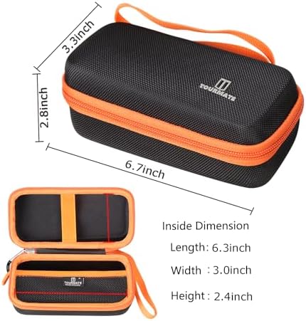 Tourmate Storage Case for Bousnic/Colofrog/Jugbow/MEGWR/SLOPEHILL StoreDog Shock Collar - Dog Collar Hard Bark Collar Travel Case,Dog Training Collar Storage Bag(Only Box)