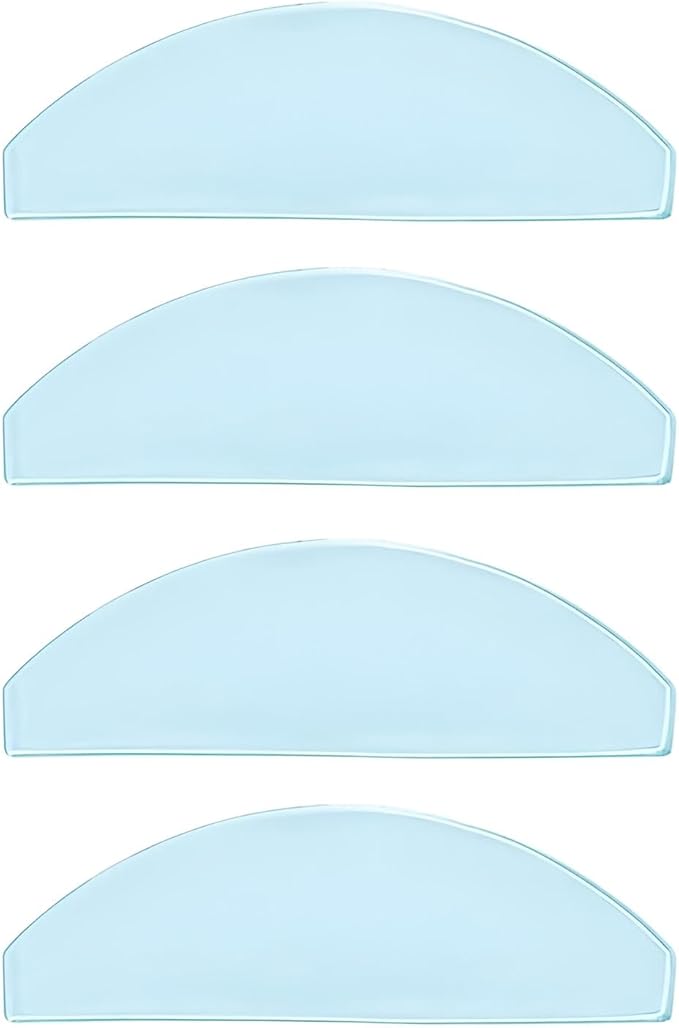 Lash Lift Shields – Washable and Reusable Korean Super Sticky Flat Pads for Eyelash Perm, No.1 Lash Lift Softening Shields for Women Beauty, Pink (2 Pairs Blue)