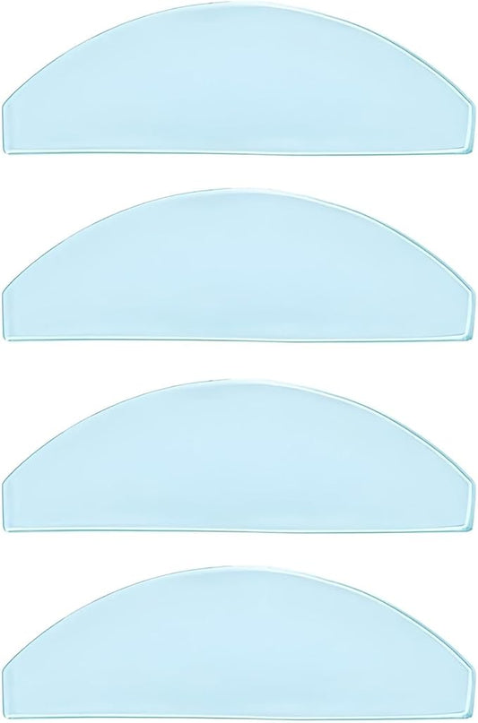 Lash Lift Shields – Washable and Reusable Korean Super Sticky Flat Pads for Eyelash Perm, No.1 Lash Lift Softening Shields for Women Beauty, Pink (2 Pairs Blue)
