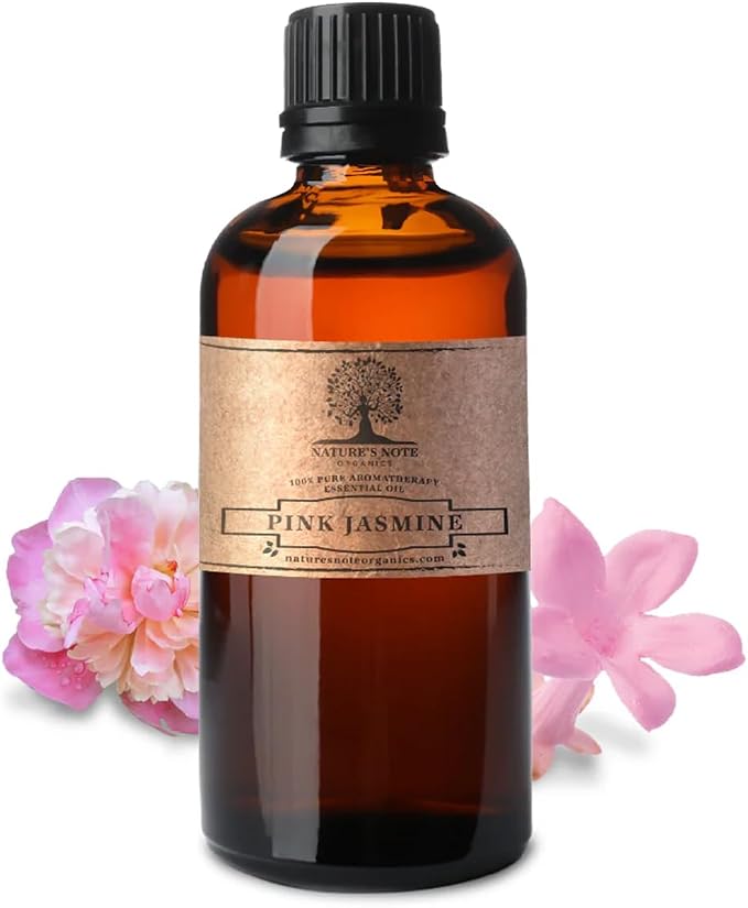 Floral - 100% Pure Aromatherapy Grade Essential Oil by Nature's Note Organics (4 Fl Oz, Pink Jasmine)