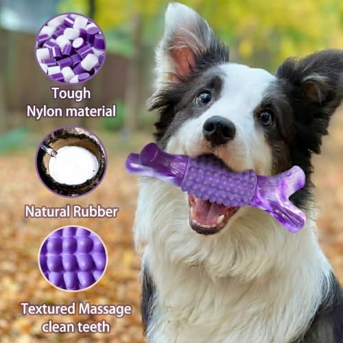 Dog Toys for Aggressive Chewers, Tough Stick Chew Bone