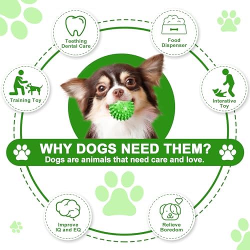 Puppy Toys - 7 Pack Puppies & Small Dogs Chew Toys for Teething,Relieves Teething Anxiety, Soft & Durable Interactive Toys, Not for Heavy Chewer